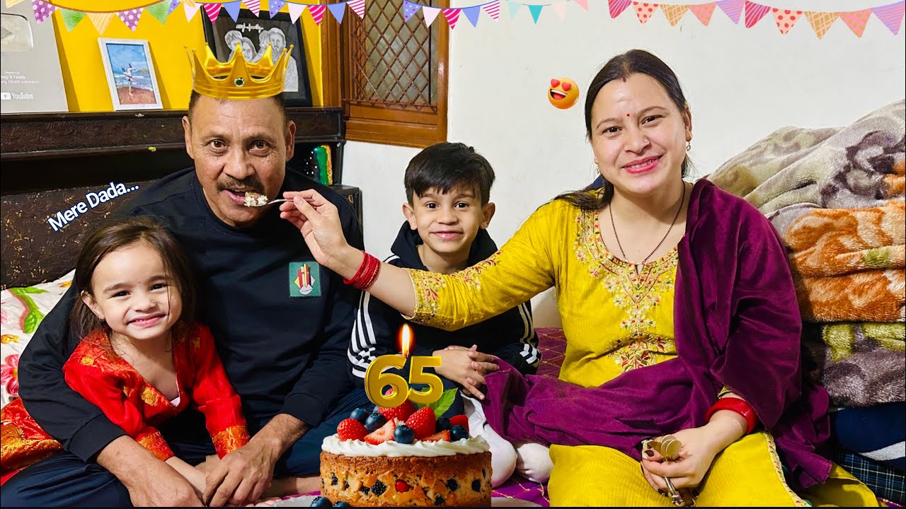 Sasur Ji Ka Birthday 😍 Aaj Khush Ho Gaye