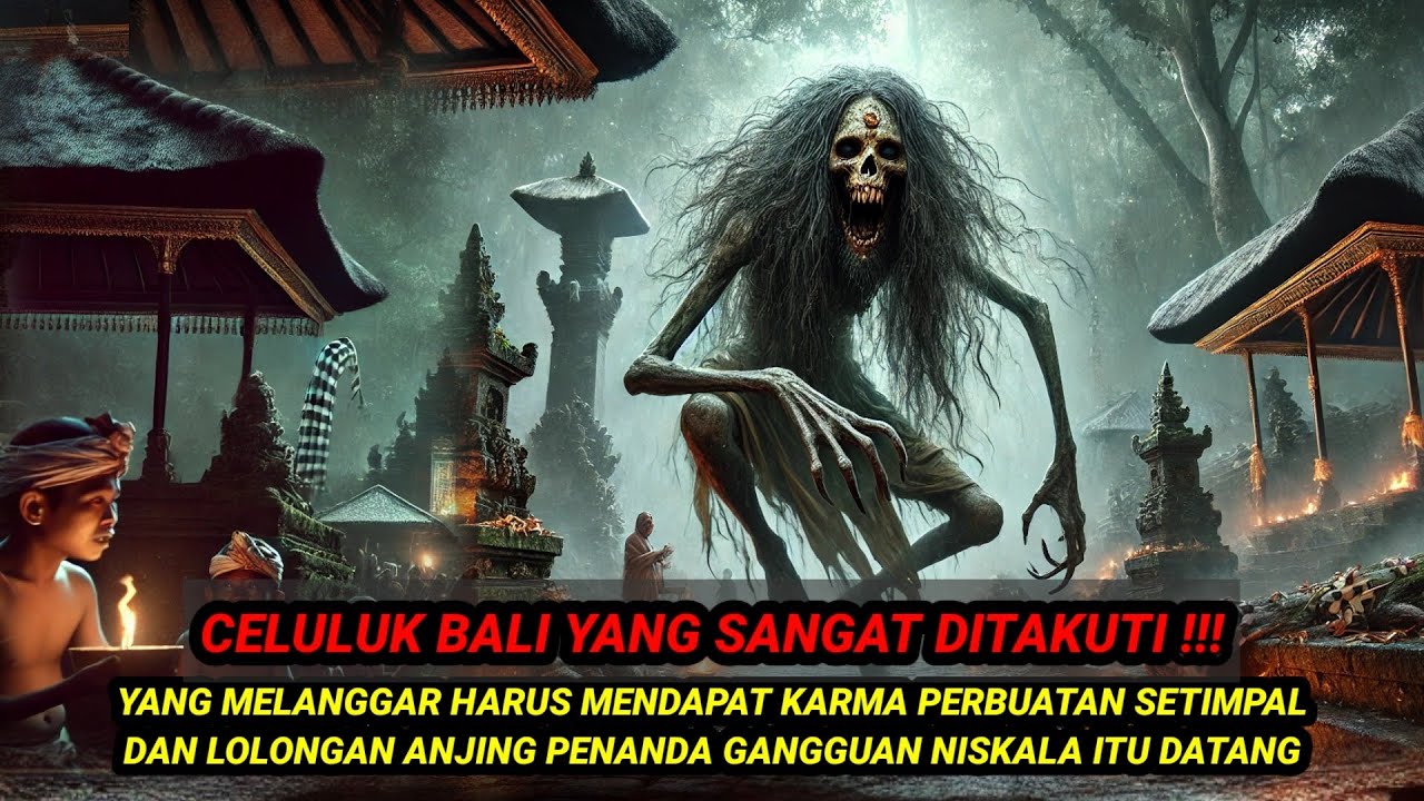 CELULUK BALI YANG DITAKUTI‼️YANG MELANGGAR HARUS MENDAPAT KARMADAN LOLONGAN ANJING ITU PENANDANYA