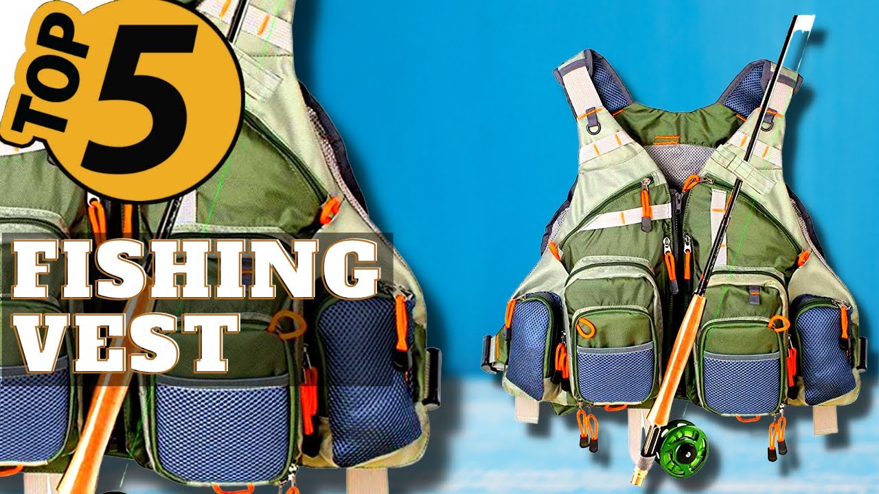✅ TOP 5 Best Fishing Vest: Today’s Top Picks