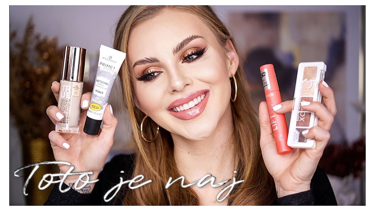 ✨MOJE TOPKY OD CATRICE A ESSENCE - líčenie a recenzia