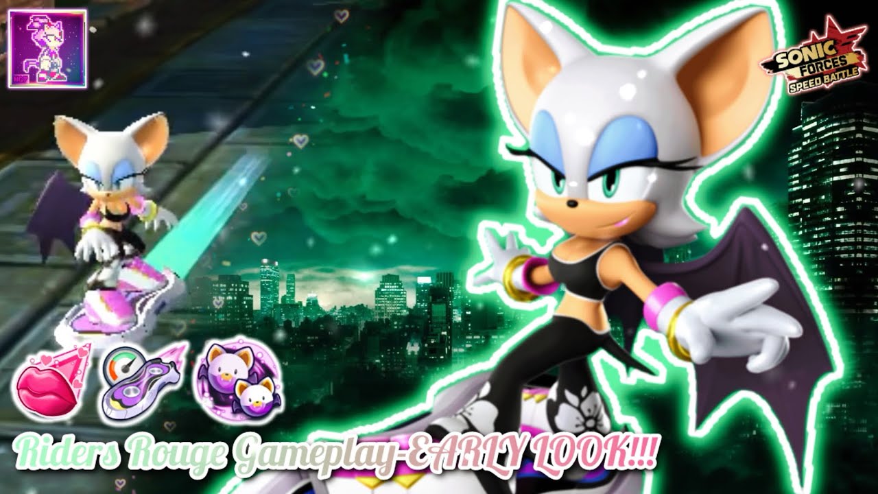 НЕПРИКОСНОВЕННЫЙ!!! | Скоростная битва в Sonic Forces | Геймплей Riders Rouge (ПЕРВЫЙ ВЗГЛЯД!!!)