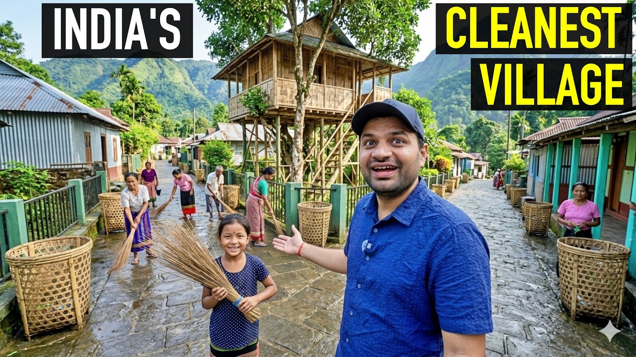 Cleaner Than JAPAN? INDIA's Cleanest VILLAGE!