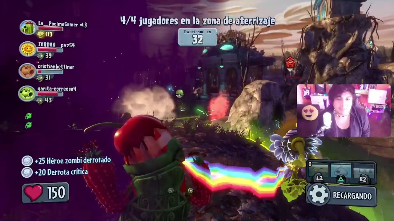 Pvz Garden Warfare Operaciones jardín #309 #ps4 #ps3games #pvzgw1 #plantsvszombies #pvz #ps5 #Gaming