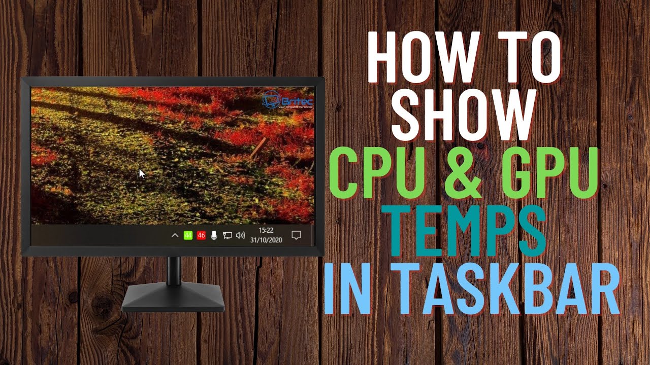 How to Monitor CPU and GPU Temperatures on Windows 10