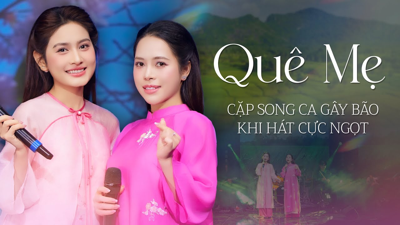 Cặp Song Ca Gây Bão Mạng Vì Giọng Hát Quá Ngọt | Quê Mẹ - Hoài Phan Ft Hà Thơ | Dân Ca Chọn Lọc