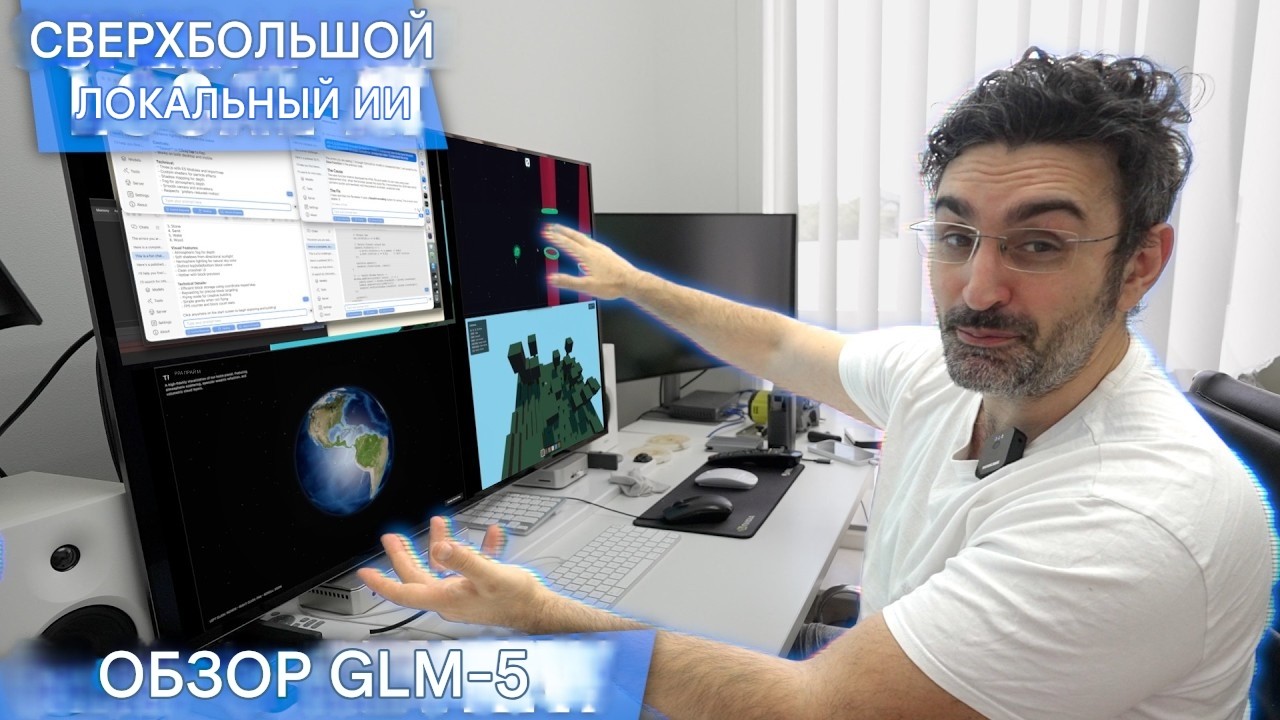Запускаем GLM-5 &mdash; супермощный локальный ИИ 