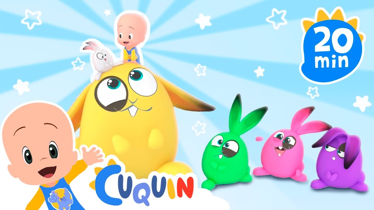 Aprenda as formas com o cubo colorido de Cuquín e Fantasma | Aventuras educativas de Cuquin