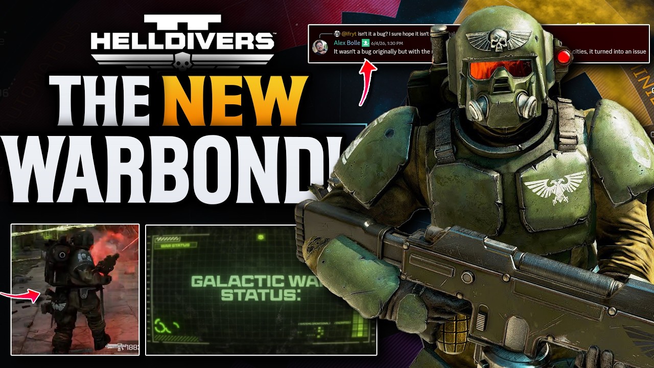 Разработчики Helldivers 2 высказались! Варбонд по Warhammer 40k!