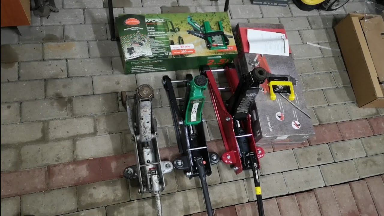Żaba 2,5t o parametrach podnośnika 1,5t! Czyli Jak producenci zawyżają parametry swoich podnośników.