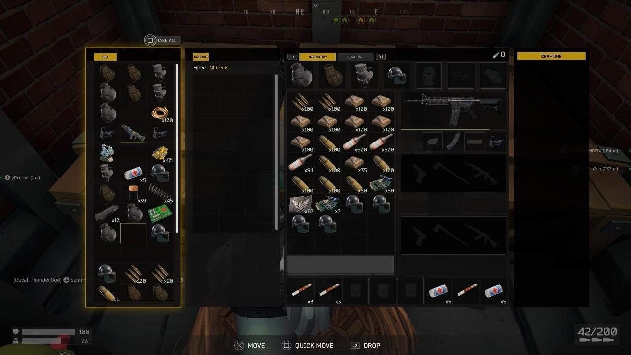 Duckside- Raiding a huge base in D7