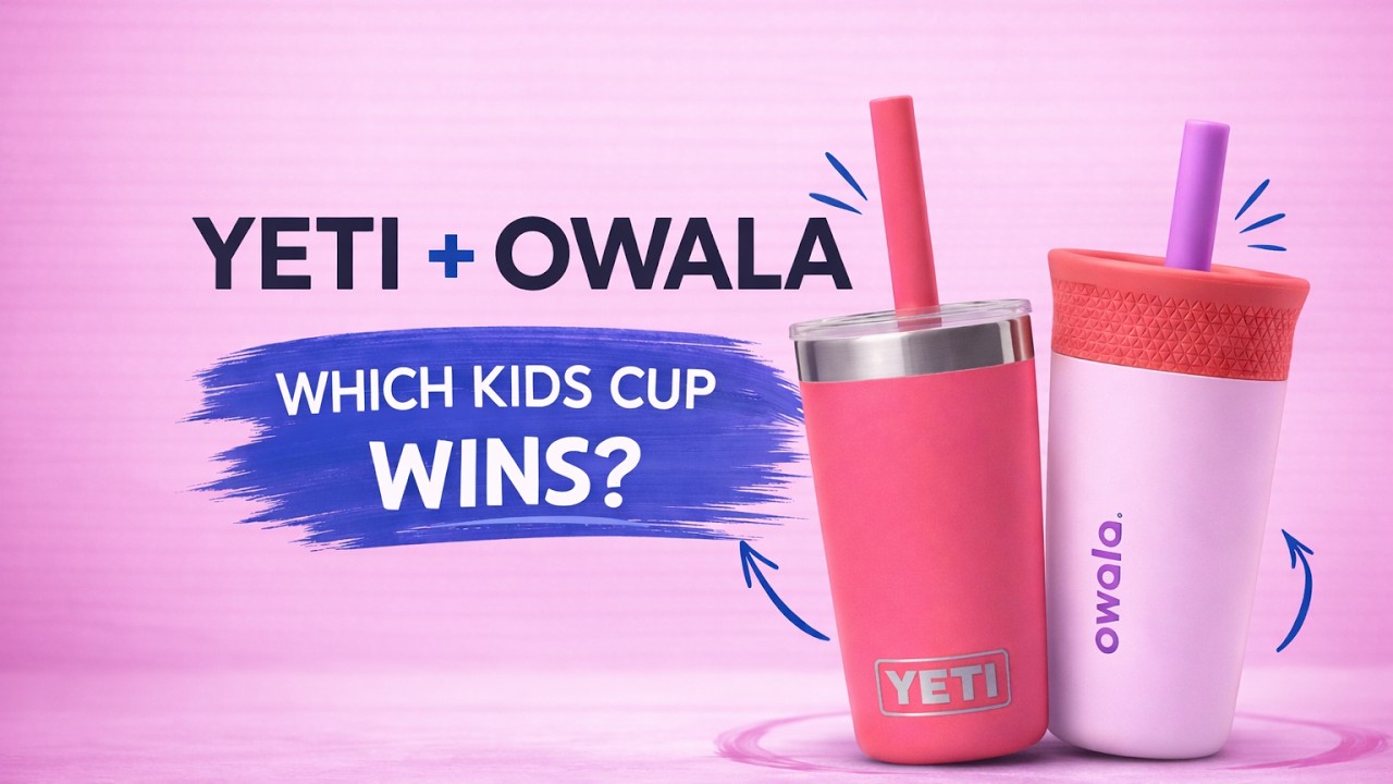 Owala vs YETI Toddler Straw Cup Review (Follow-Up) – Leak Test & Real-World Comparison