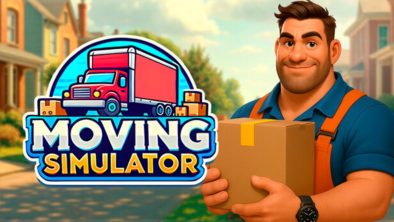 Moving Simulator Первый взгляд переезжаем