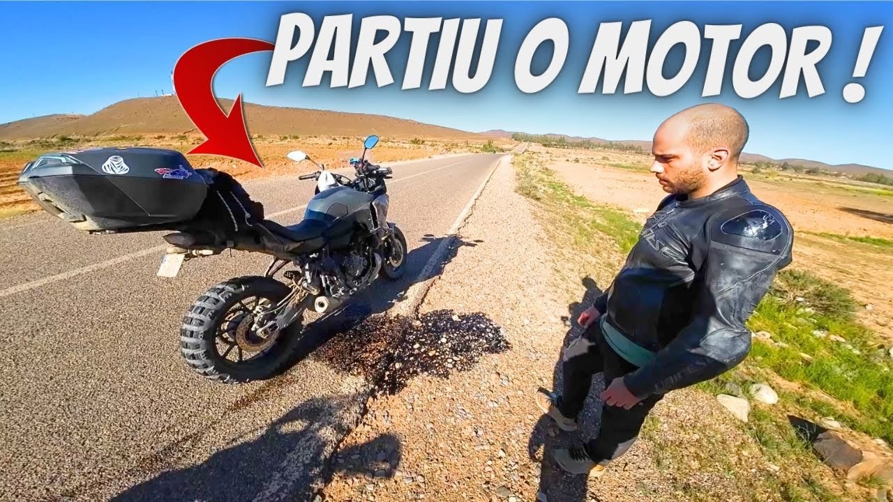 PARTIU O MOTOR NO MEIO DO DESERTO ! / EP- 08/10 - EXPEDIÇAO DESERTO DO SAARA