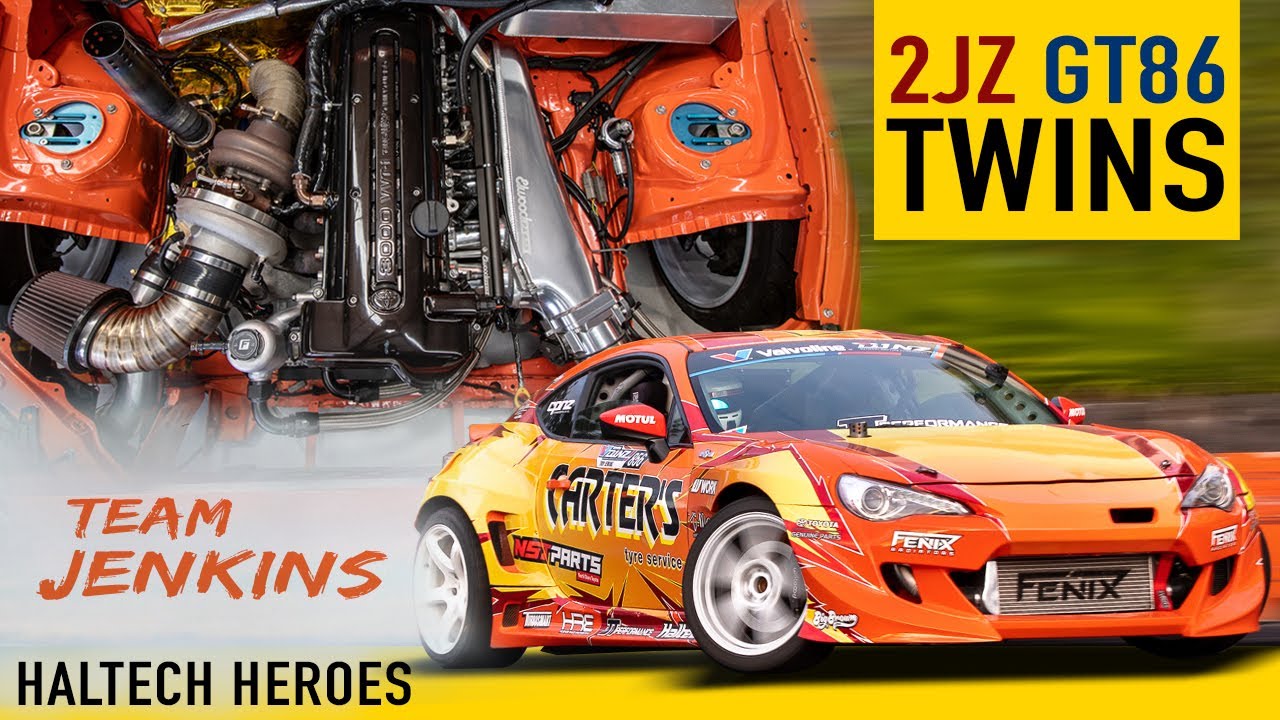 🏅 Double Trouble: Team Jenkins' 2JZ GT86 Drift Duo | HALTECH HEROES