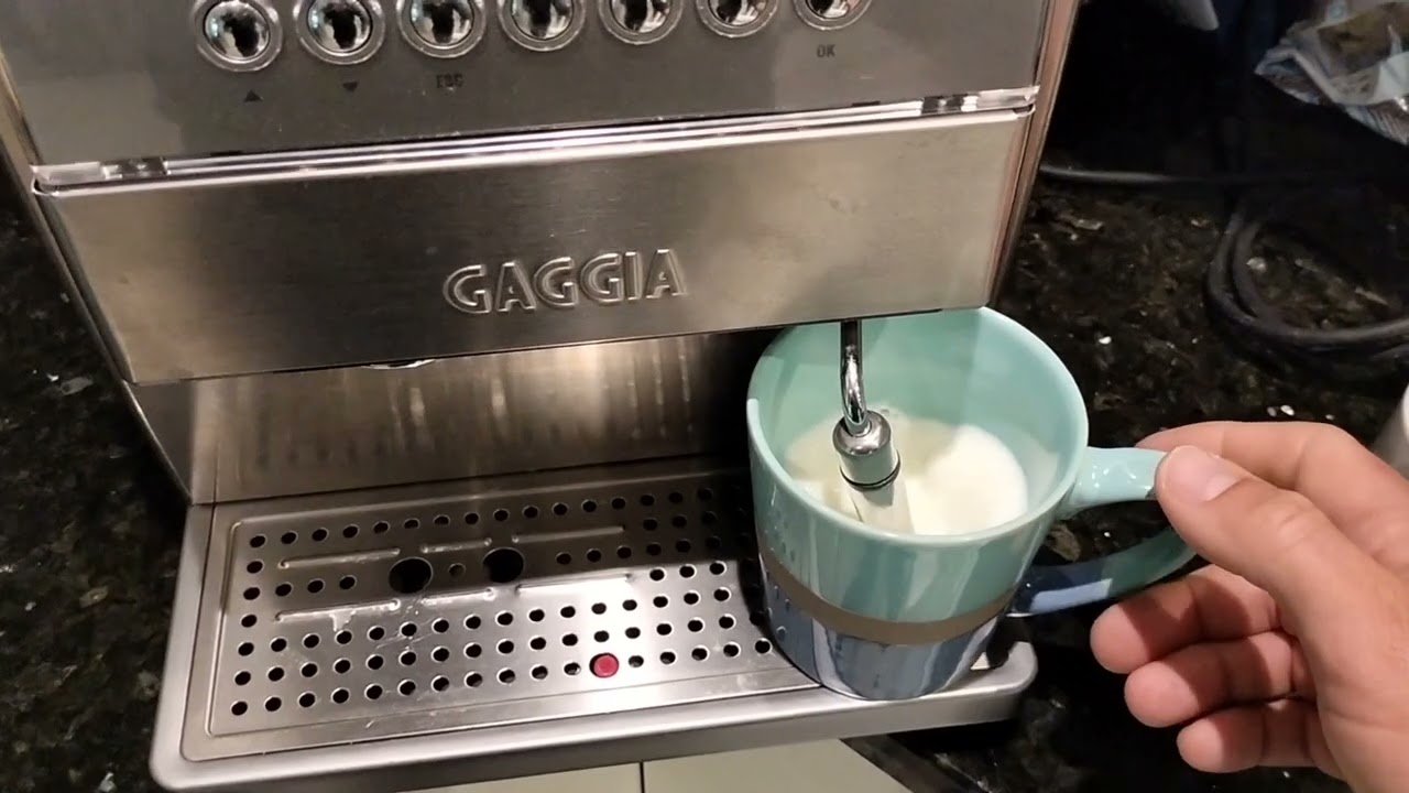 Gaggia Titanium Bean to Cup
