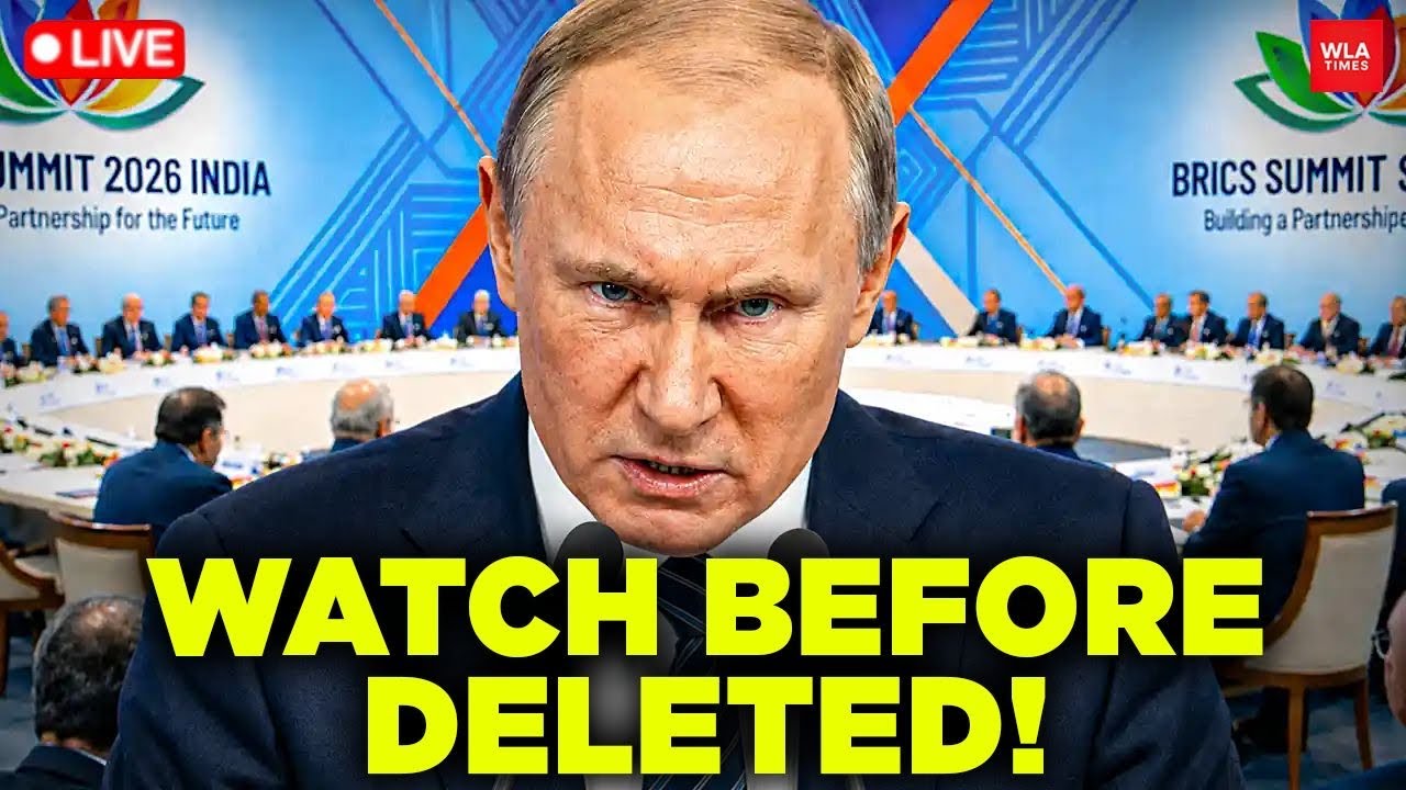 Russia&rsquo;s URGENT Speech at BRICS Summit Sends Shockwaves Worldwide!