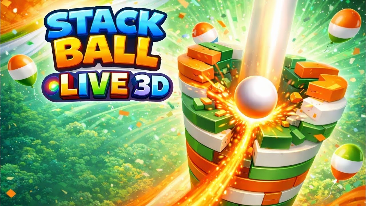 every move is important stack ball liveby varunxplayzz#shortslive#stackballlive#shorts#3Dgames#live
