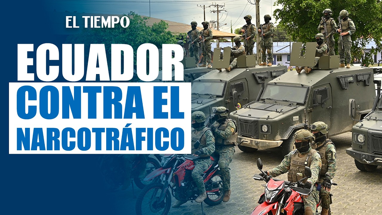 Ecuador lanza plan contra bandas con apoyo de EE. UU. y toque de queda | EL TIEMPO