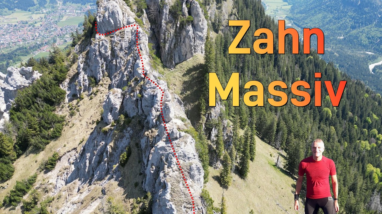 Zahn-Massiv (1615m): Im alpinen Gelände am Limit!
