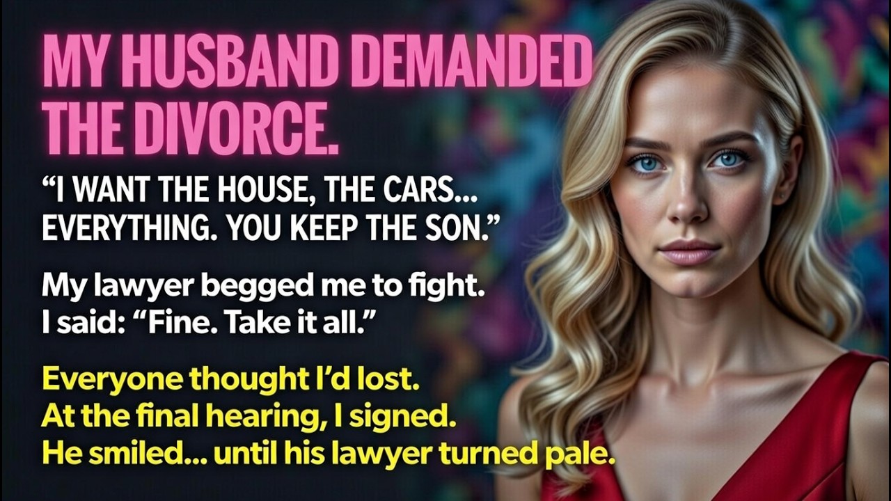 My Husband Took Everything In The Divorce — I Just Smiled And Said “Go Ahead”