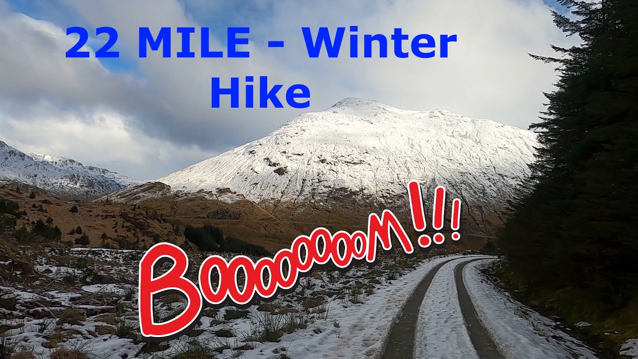 20 mile Hike around the Ardgartan Peninsular. Lochgoilhead