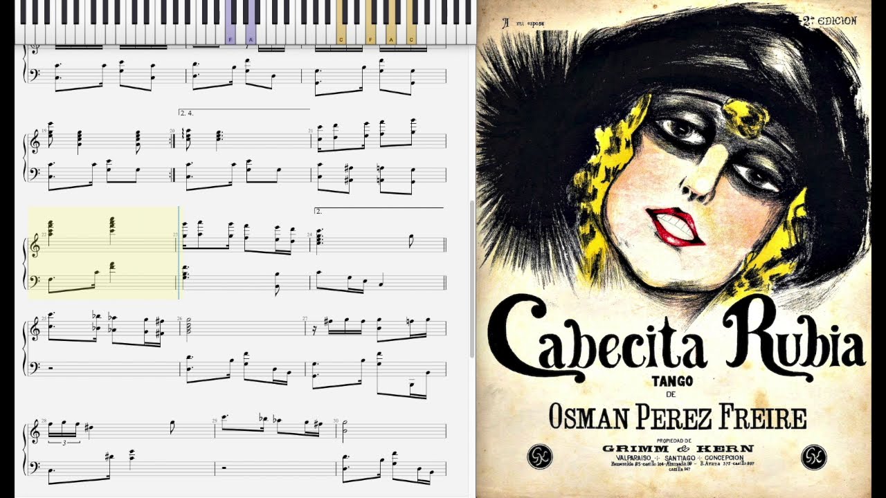 Cabecita Rubia - Osman Perez Freire (Tango Chileno 1900-1930)