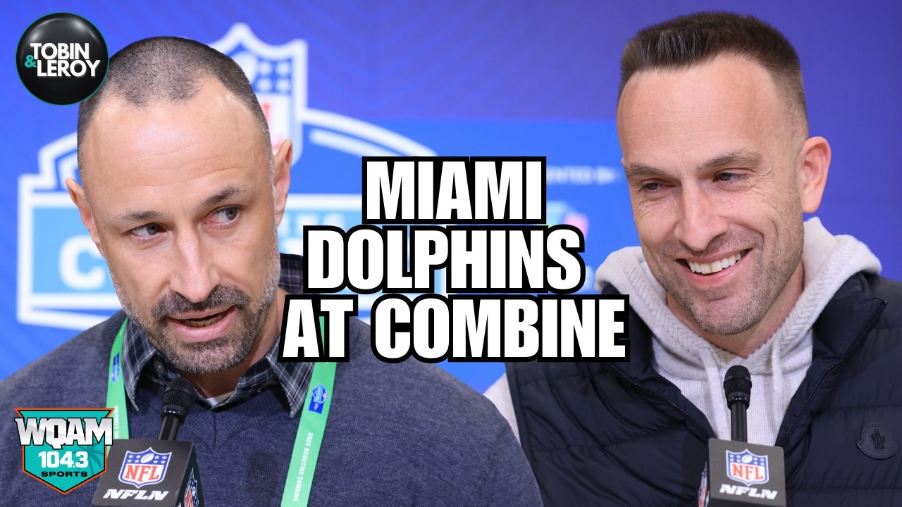 Miami Heat vs Bucks, Miami Dolphins At Combine, Florida Panthers Return | Tobin & Leroy