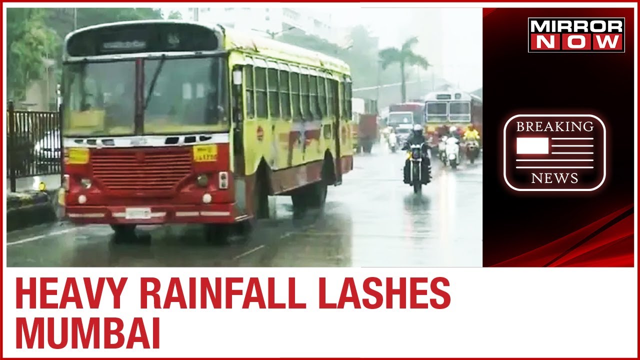 Heavy rainfall lashes Mumbai after IMD alert; BMC receives waterlogging complaints
