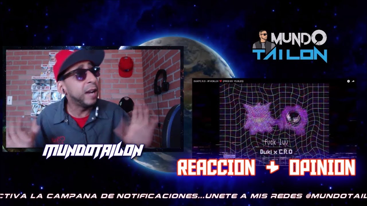 DUKI x C.R.O - #FVCKLUV 💔 (PROD BY. YS.BLES) - REACCION