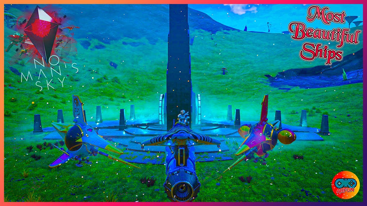No Man's Sky The Most Beautiful 3 Ships In Euclid Galaxy