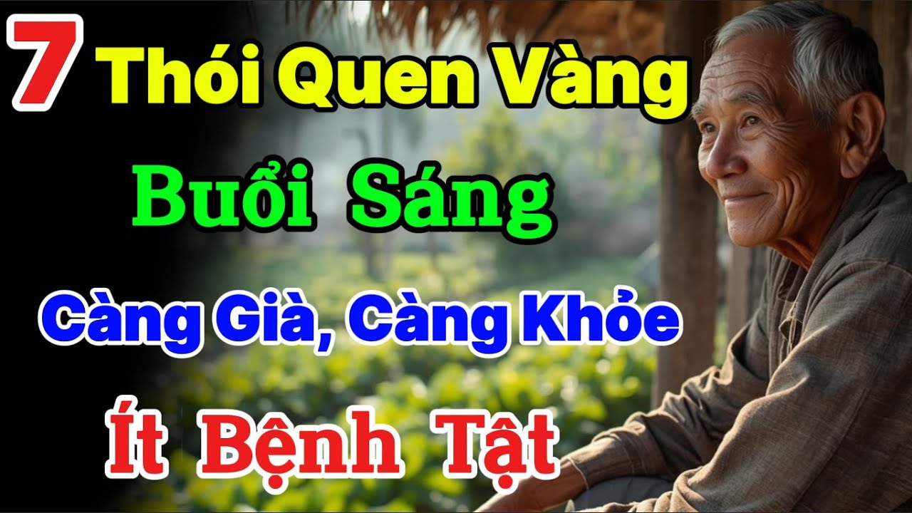 Cụ Ông 105 Tuổi, Không Cần Thể Dục, Thuốc Bổ, Nhân Sâm, Làm 7 Việc Này Buổi Sáng, Bí Quyết Sống Thọ.