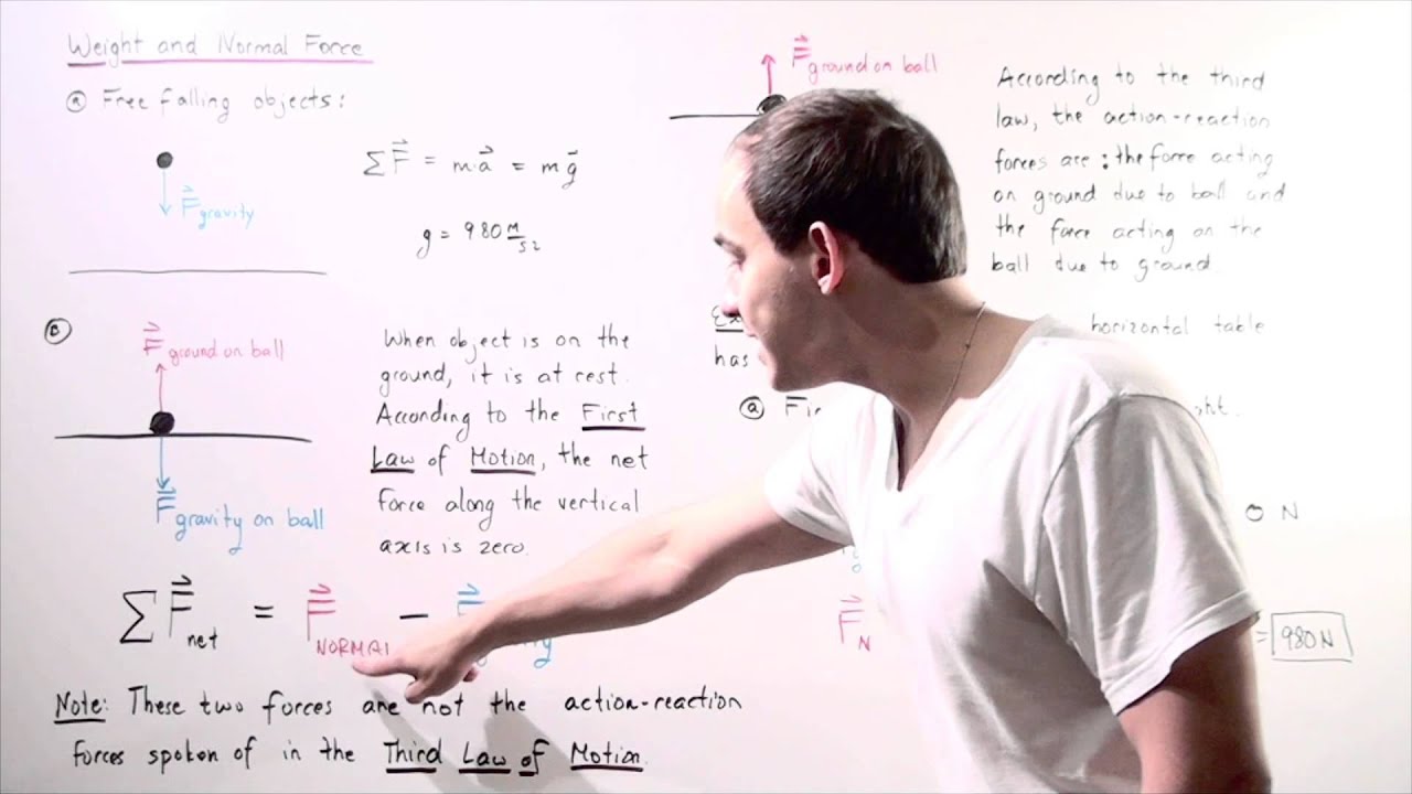 Weight and Normal Force