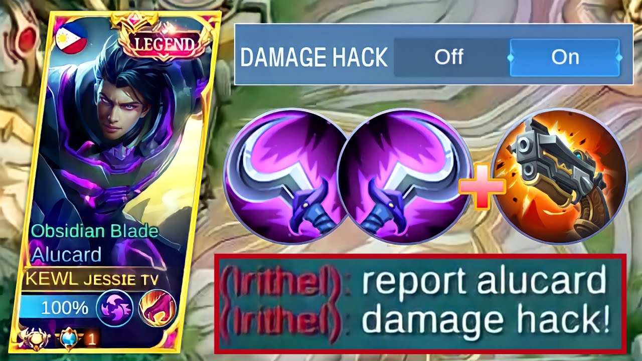 ALUCARD DAMAGE HACK BUILD🔥
