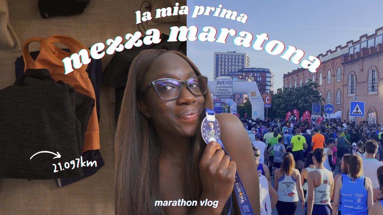vlog ep.2  |  la mia prima mezza maratona, emozioni pre e post gara, preparazione & altre belle cose