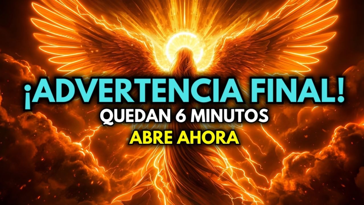 🔴 SOLO QUEDAN 6 MINUTOS — EL ARCÁNGEL MIGUEL ADVIERTE CON URGENCIA: HOY 18 DE NOVIEMBRE, ¡TU......