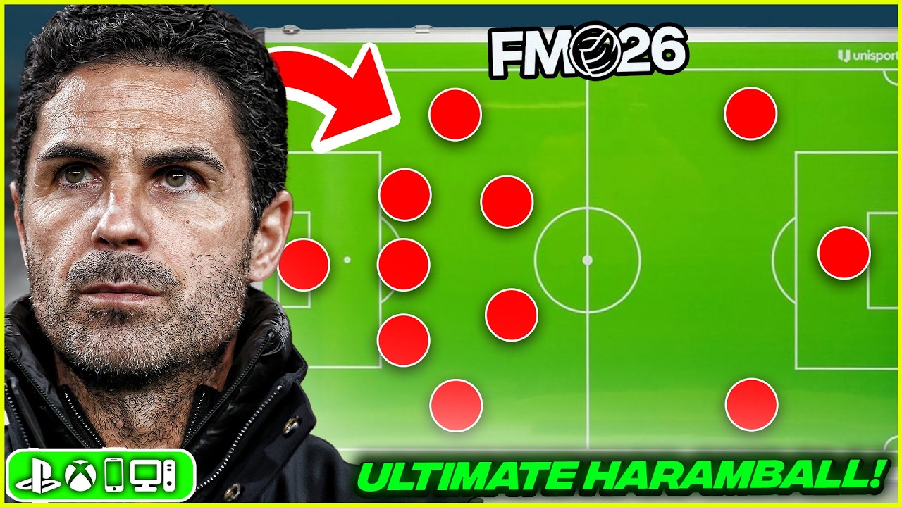 The MOST TOXIC FM26 Tactic EVER! (Ultimate Haramball) | Best FM26 Tactics