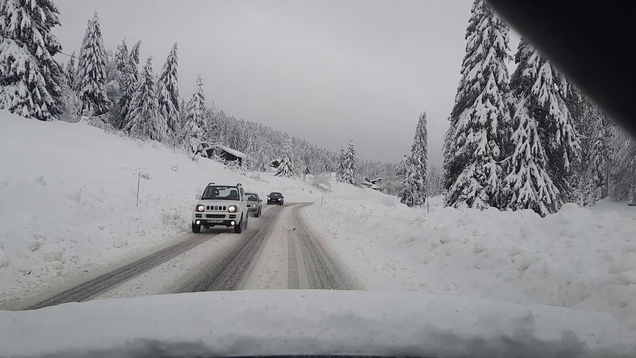Neige en Haut-Jura Janvier 2021