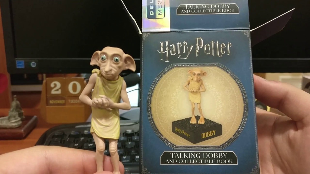 Unboxing Talking Dobby and Collectible Book (Deluxe Mega Kit from Running Press)