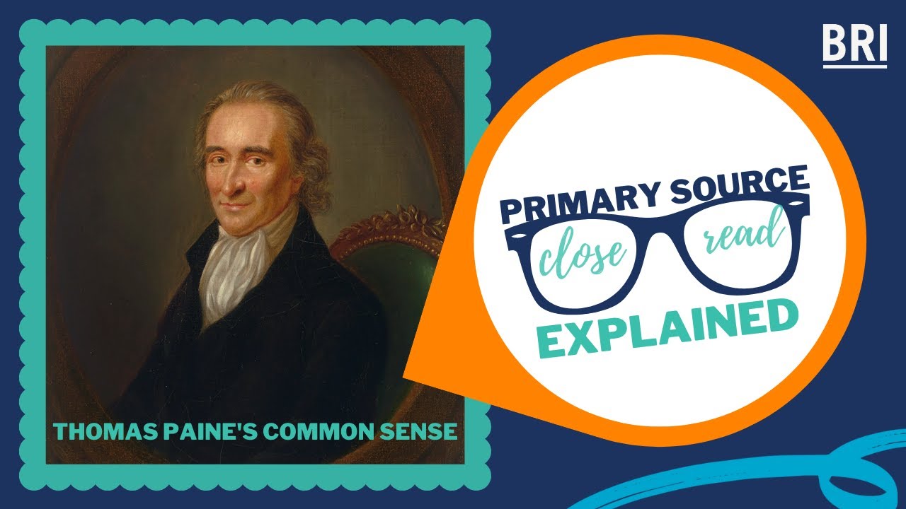 The American Experiment: Thomas Paine’s Common Sense and Call for Independence