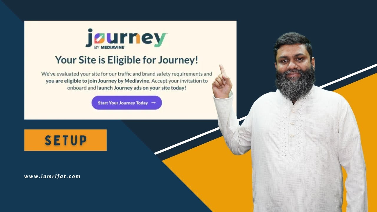Journey by Mediavine Setup Guide