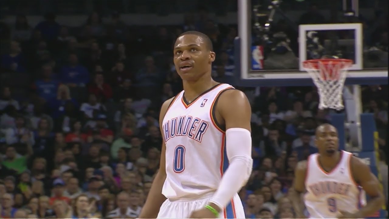 2014.03.04 - Russell Westbrook Triple-Double Full Highlights vs 76ers - 13 Pts, 14 Assists, 10 Reb