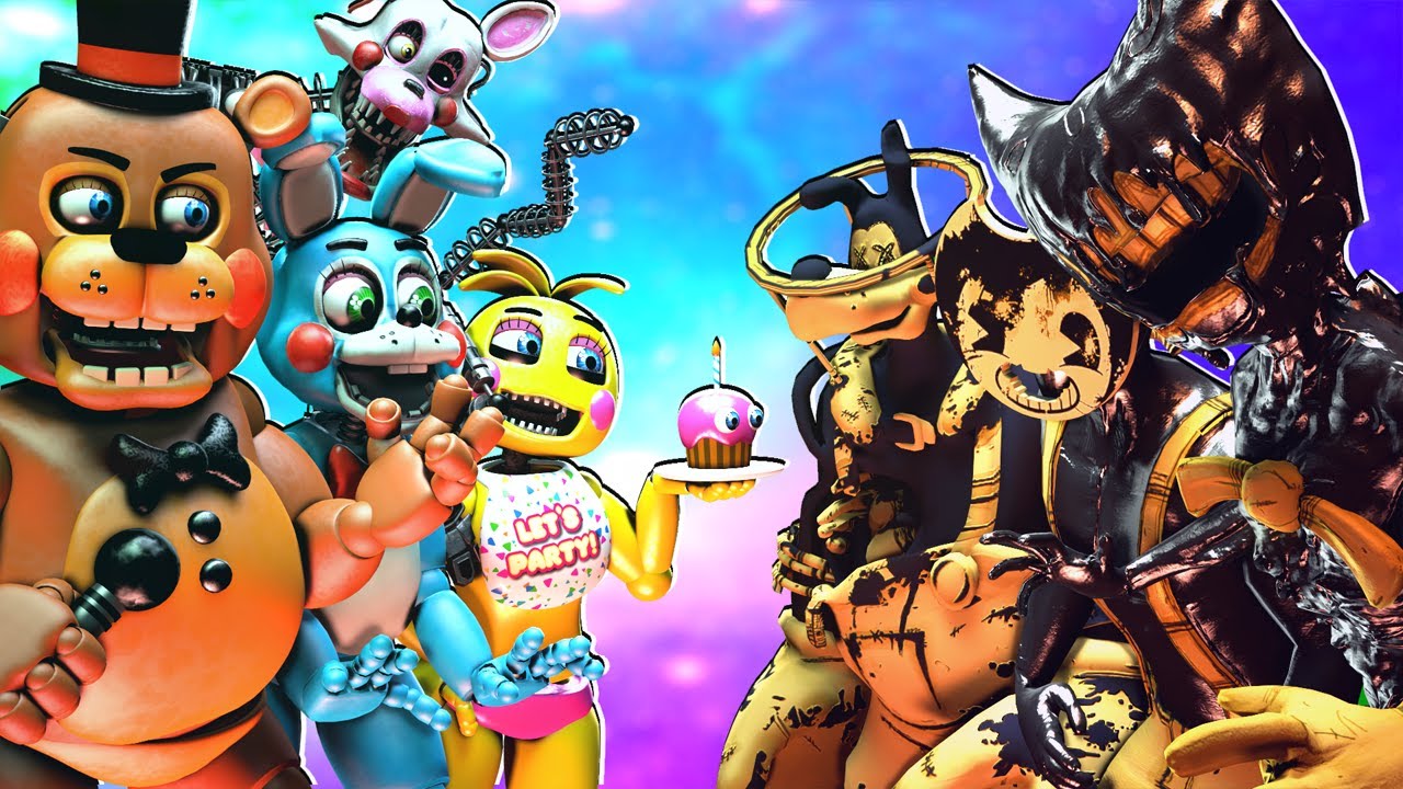 [SFM FNaF] Toy Animatronics vs BaTIM REMATCH