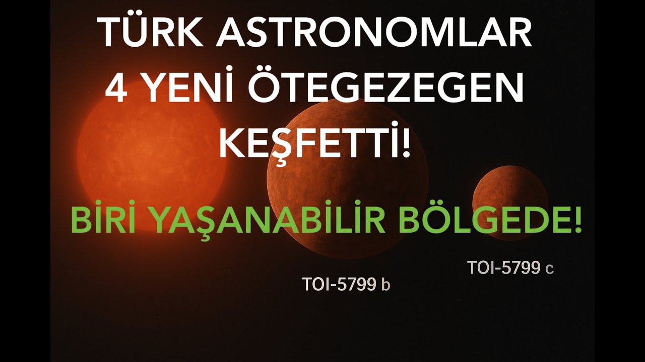 Astro Keşif - Özel Bölüm: Türk Astronomlarımız 4 Yeni Ötezegen Keşfetti! Biri Yaşanabilir Bölgede!