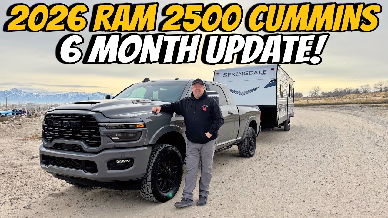 Обновление за 6 месяцев с момента покупки моего RAM 2500 Cummins 2026 года и 8-ступенчатой ​​коро...