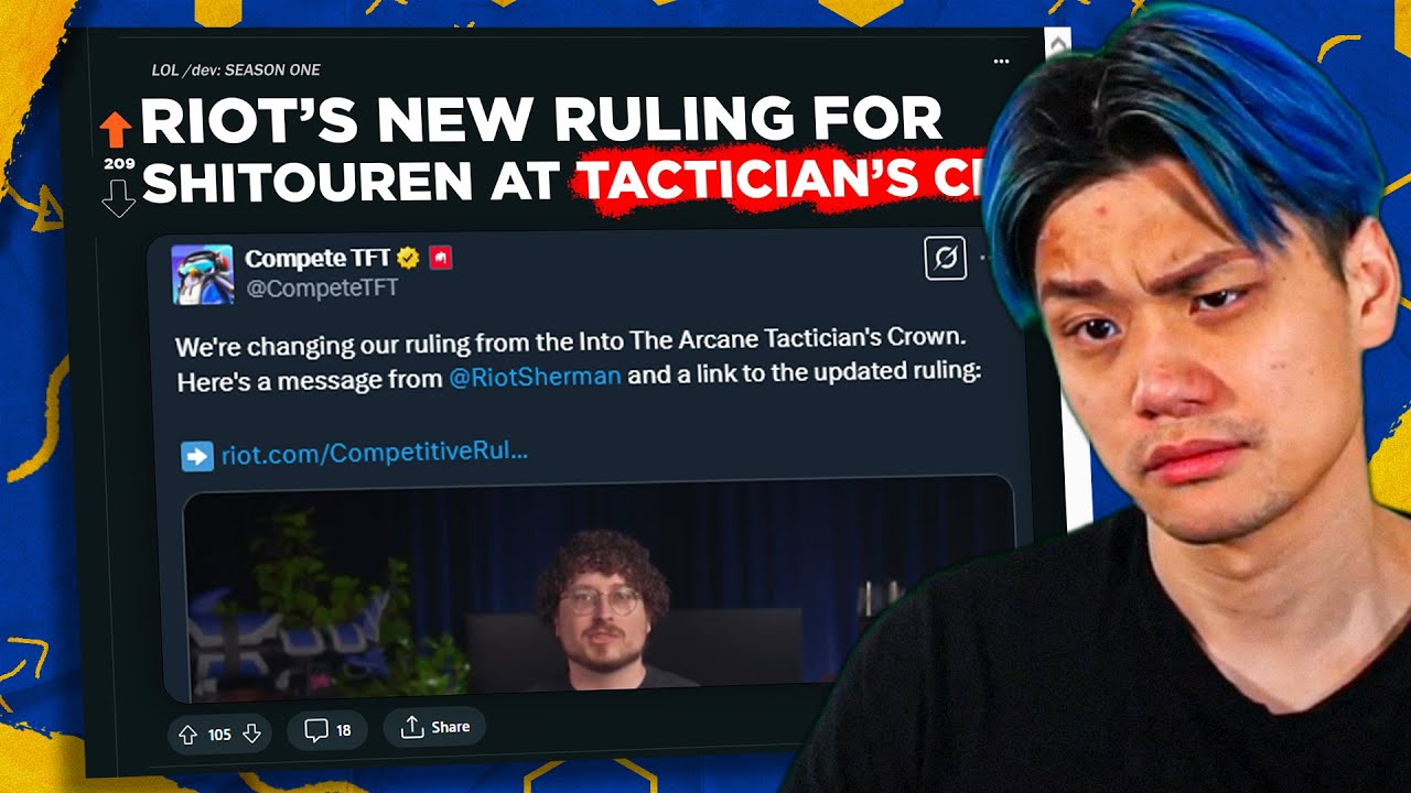 Frodan Reacts to Riot's New Ruling For Shitouren at Tactician’s Crown