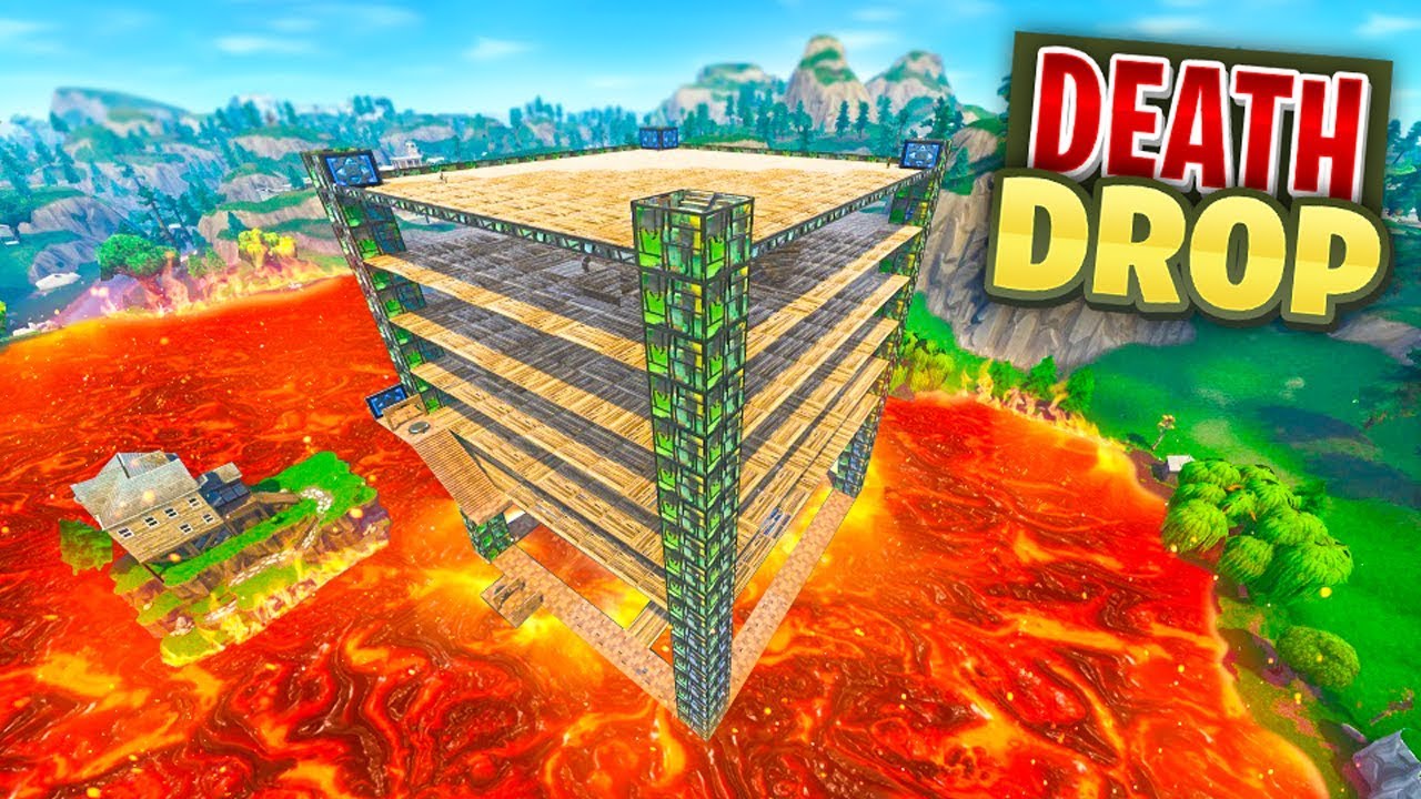 DEATH DROP Custom Game in FORTNITE