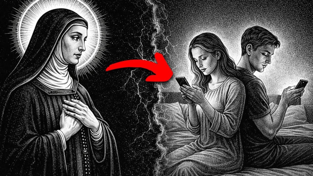 Die Heilige Teresa Sah, Was Passiert, Wenn Telefone Das Wahre Gespräch In Der Ehe Ersetzen