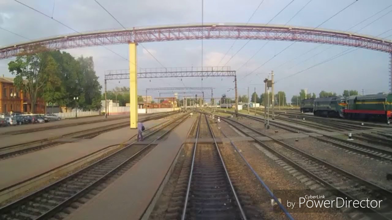 Ускоренное видео Минск - Жлобин