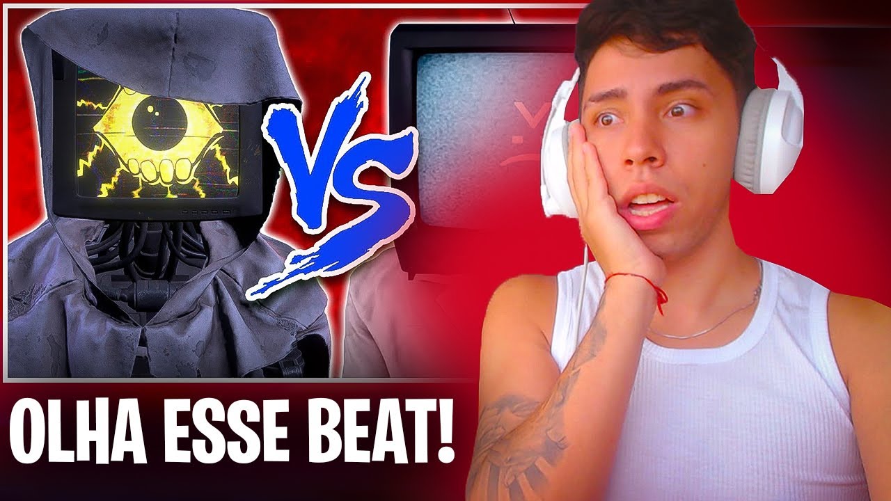 TV Man Cientista (Skibidi Toilet) VS Doutor Harley Sawyer (Poppy Playtime) - Batalha de rap React