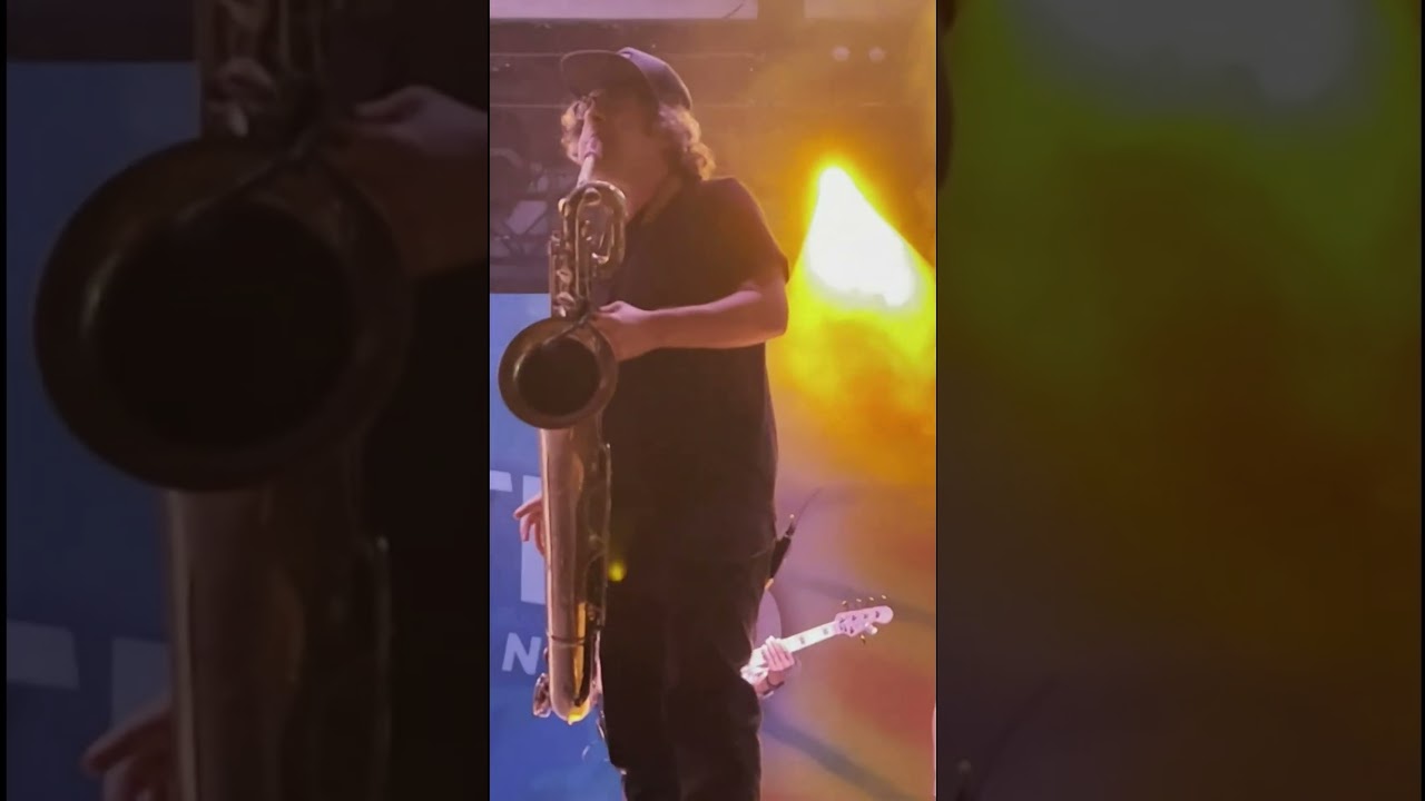 Bari Sax Solo (Trombone Shorty) - LIVE @ 420Fest (Short)